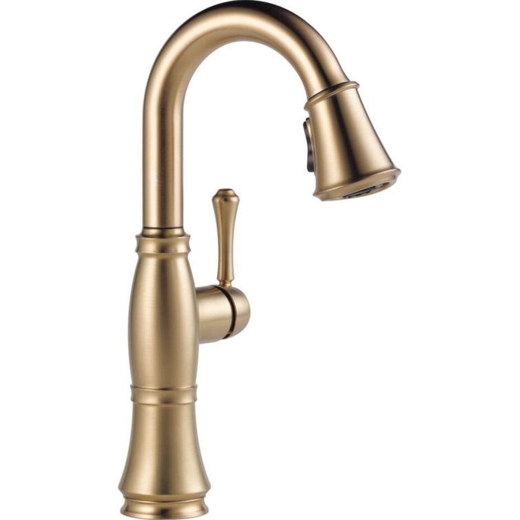 Delta Cassidy Pull Down Kitchen Faucet Reviews Wayfair   Delta Cassidy™ Pull Down Kitchen Faucet 